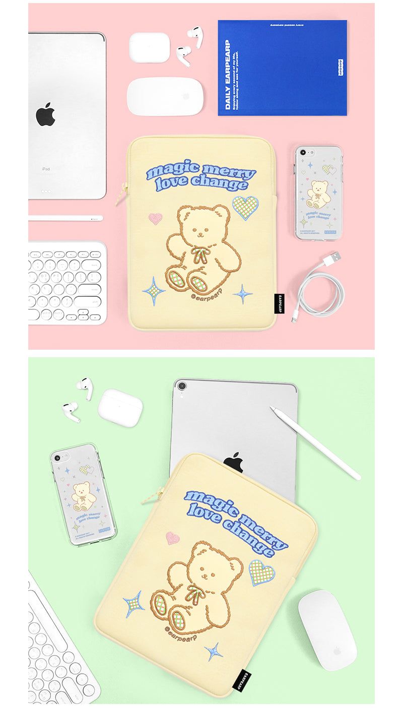 MAGIC MERRY-IVORY(IPAD POUCH)
