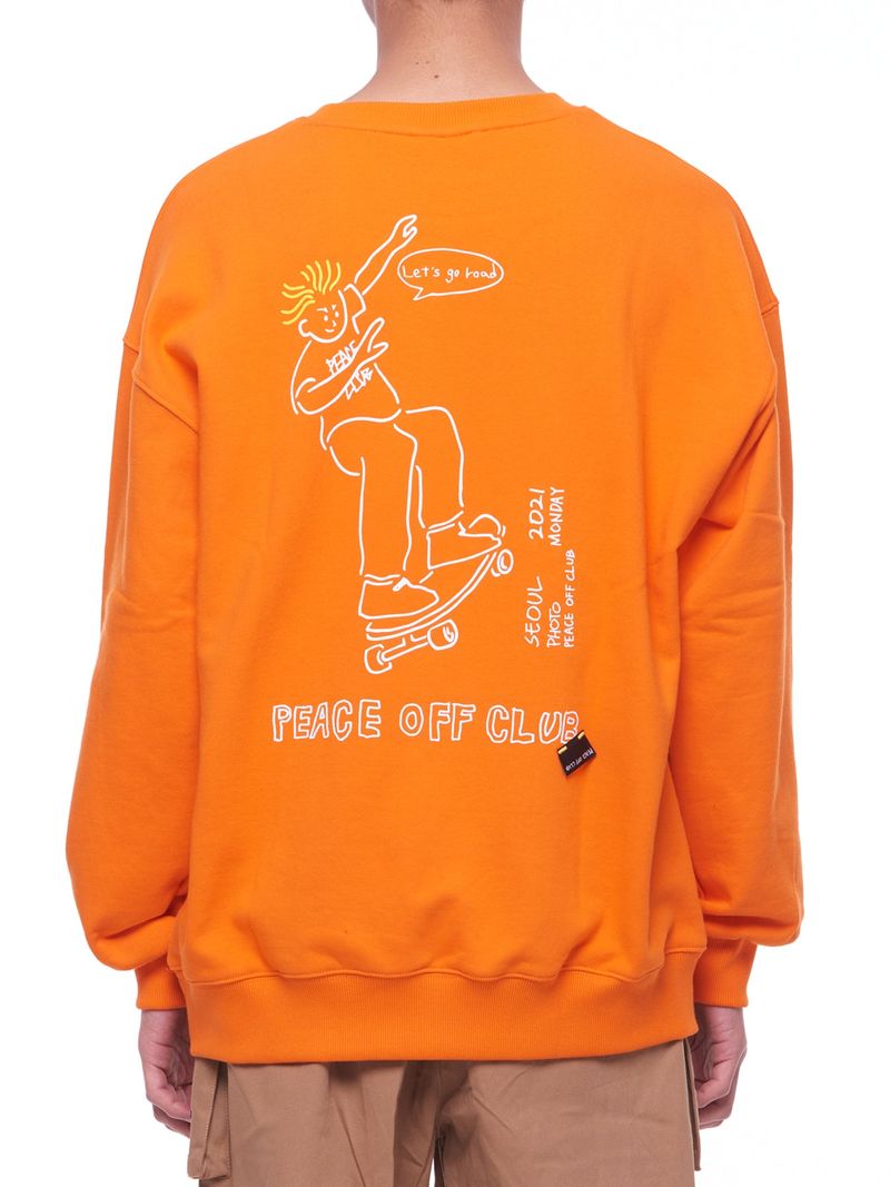 Board_Boy Sweatshirt ORANGE