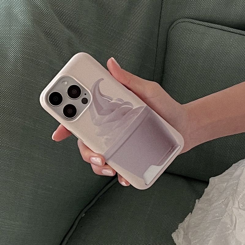 mademoment（メイドモーマン）の「[Mademoment]ソフトアイスクリームドリームデザインアイフォンカードケース（スマホグッズ/小物）」
