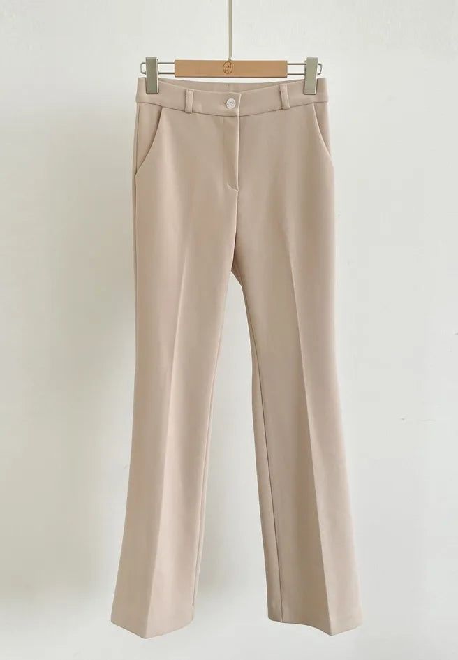 Heps Banding Span Bootcut Slacks