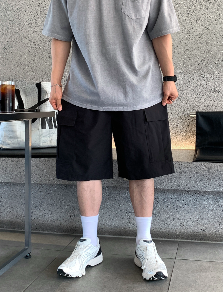 Kuiper Half Bermuda Nylon Cargo Shorts