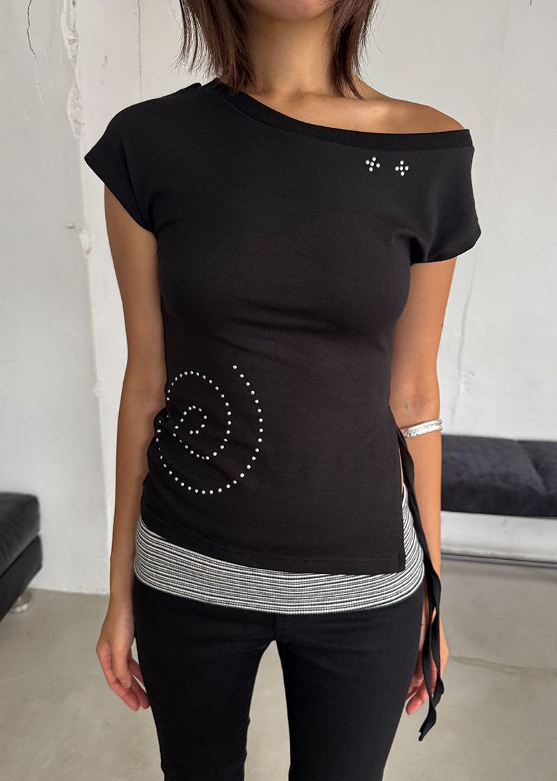 STUD UNBAL TEE