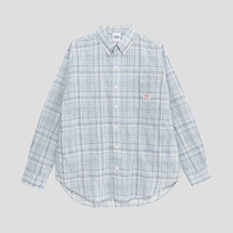 PARAGRAPH（パラグラフ）の「PARAGRAPH CRINKLE CHECK SHIRT（Tops）」