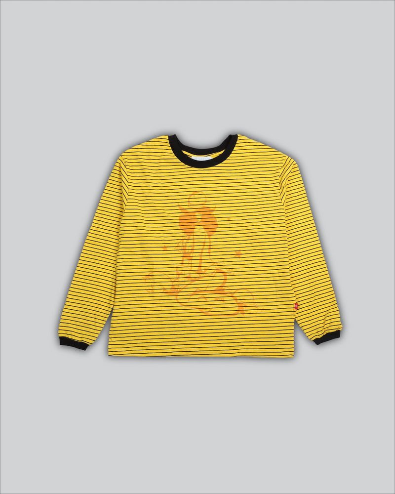 SAYSAYSAY(セイセイセイ)の「FIND YOUR COLOR LONG SLEEVE (STRIPE)(Tops)」
