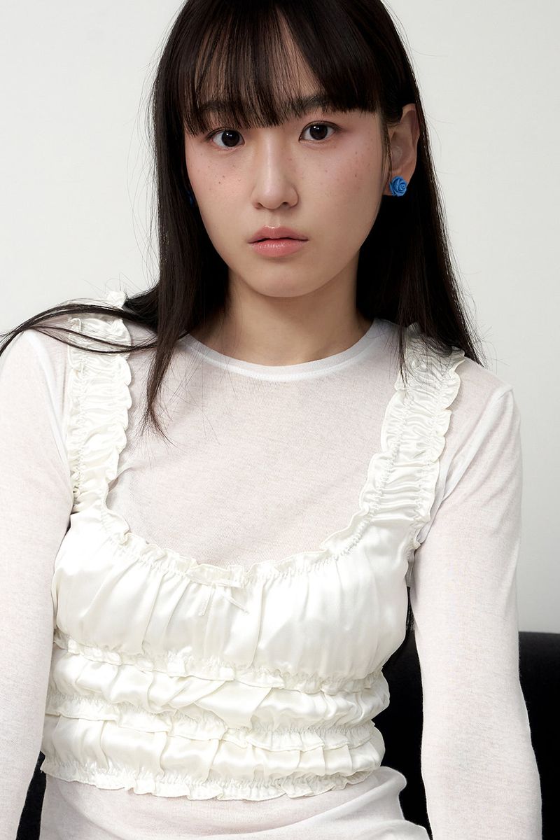rose formica earring - blue