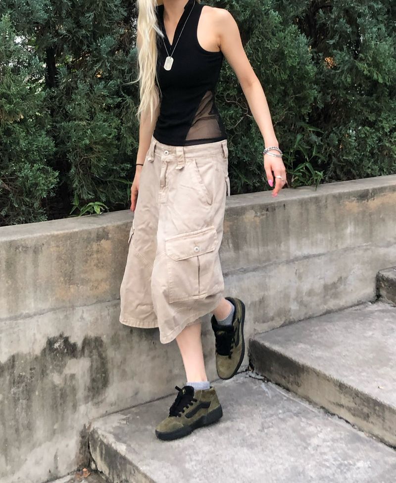 Cargo Bermuda Pants