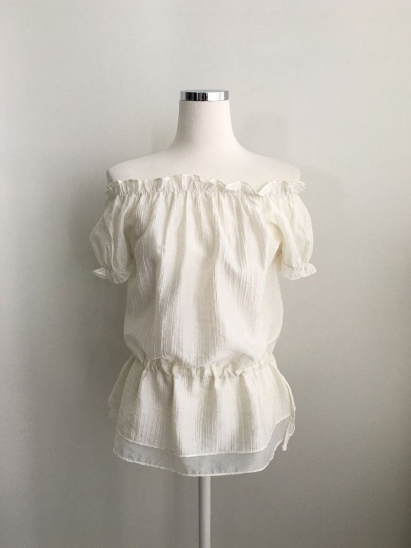 Mellow off shoulder blouse