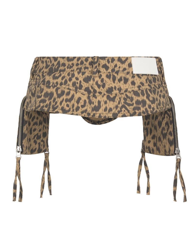 LEOPARD POCKET BELT
