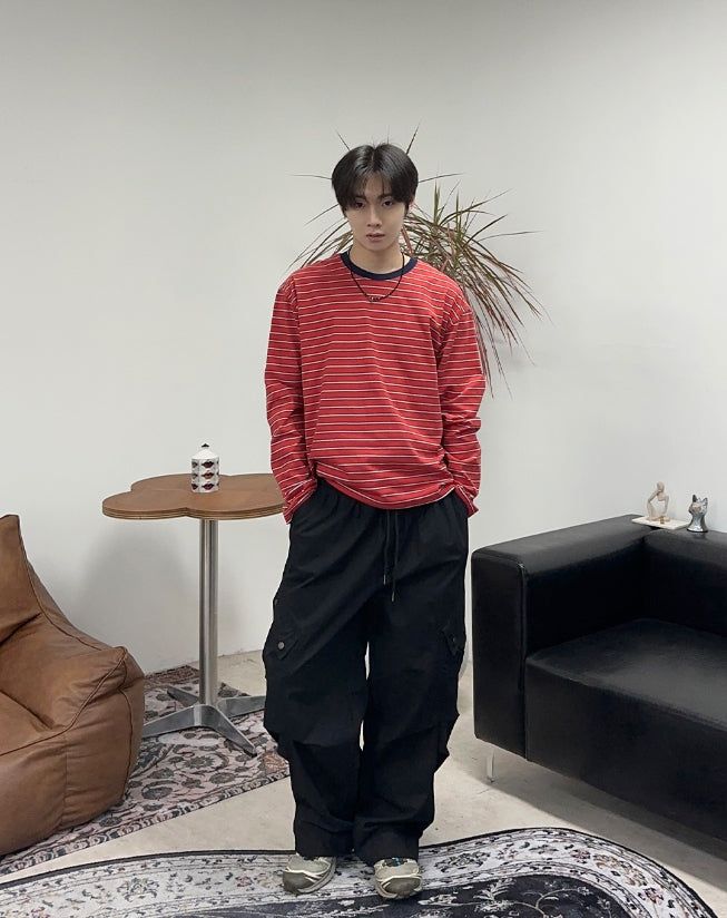 Elide striped shirt