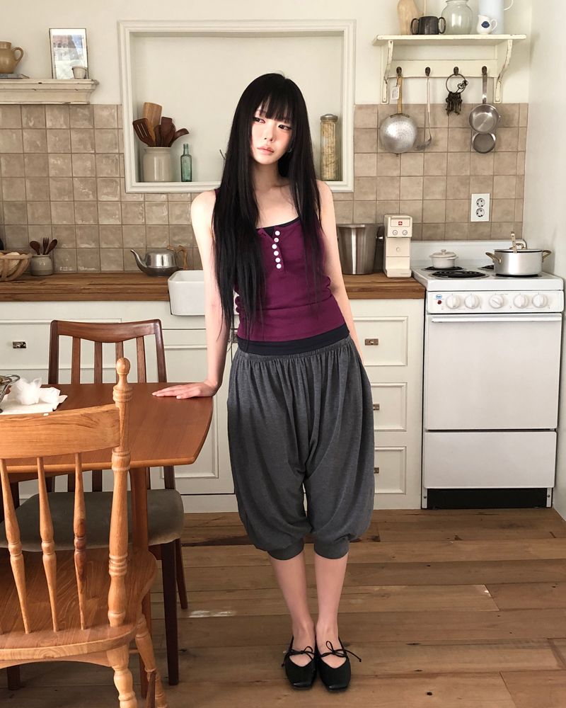 WONDER WONDER（ワンダーワンダー）の「ジエン 7分丈 ハーレムパンツ（パンツ）」