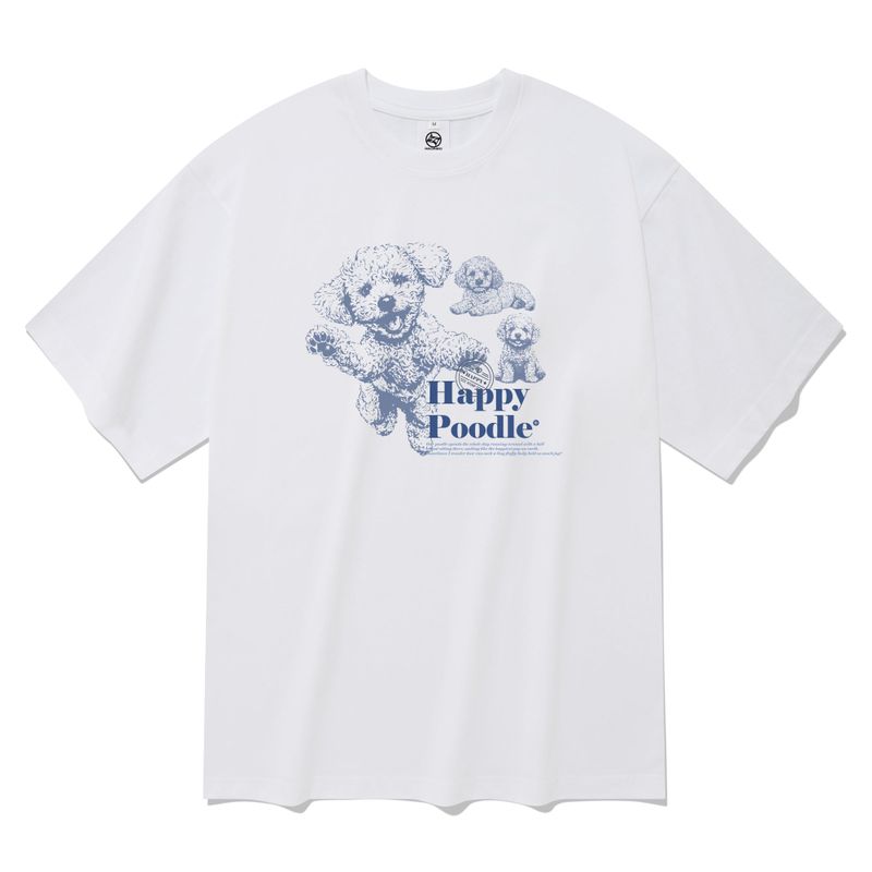 RADINEO(ラディネオ)の「HAPPY POODLE T-SHIRTS(Tops)」
