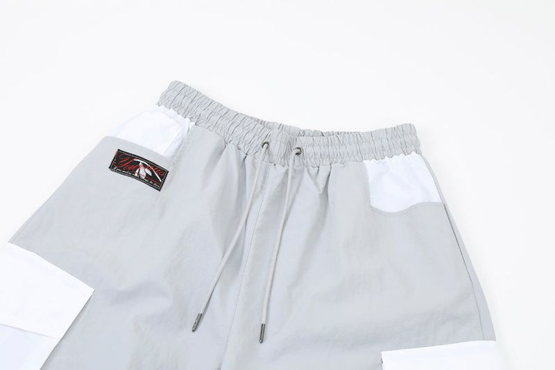26SS★ Patch Nylon Curved Pants