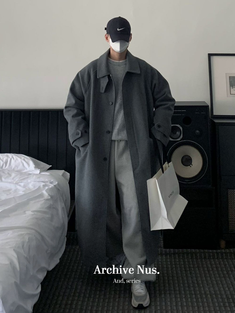Nus. Archive S-Wool Coat [GREY]