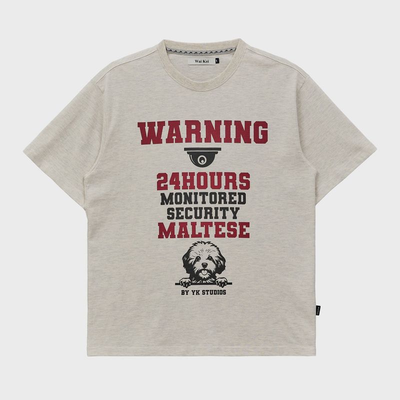 Maltese CCTV half sleeve T-shirt