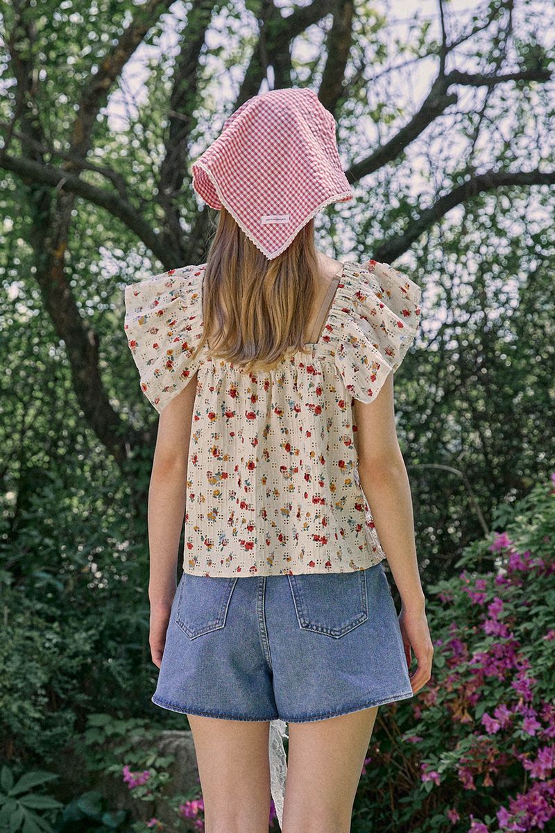 ROSE'S FARM BLOUSE (2 COLORS)