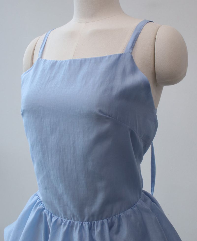 summer balloon bustier