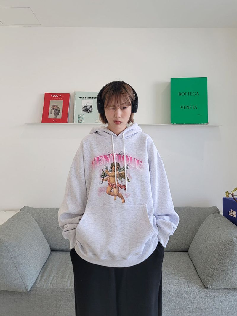 VENTIQUE miracle angel fluff hood 3color