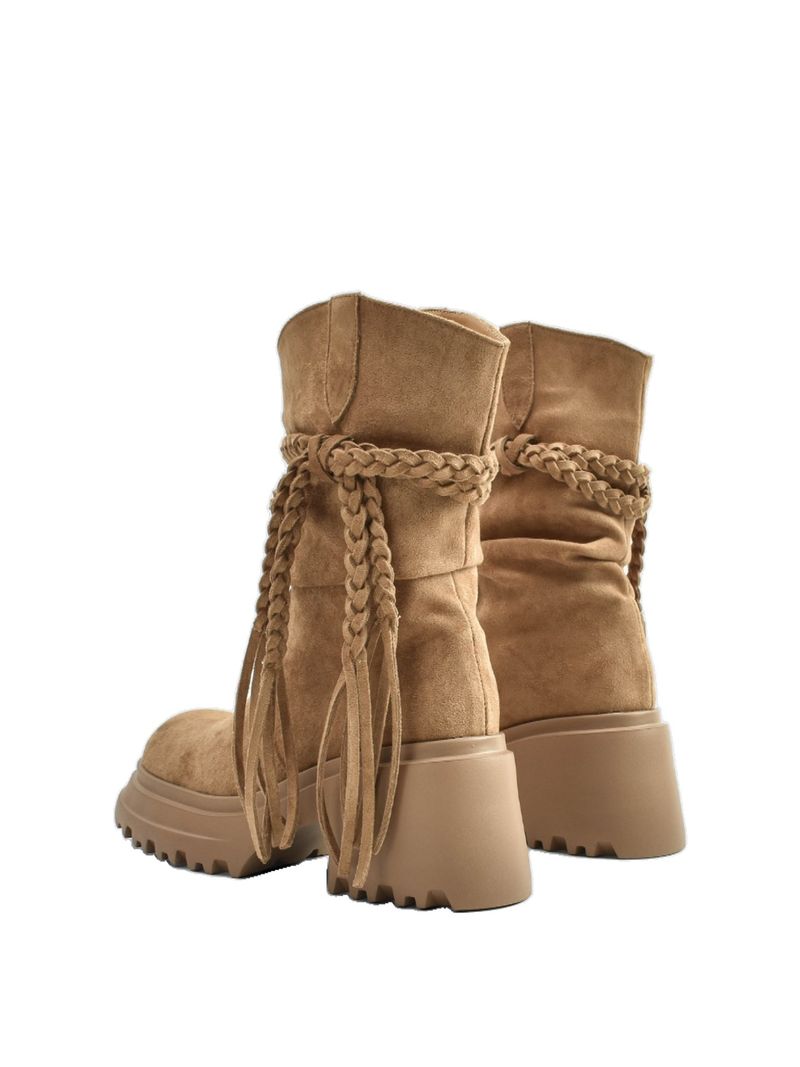 Cozy&Kitsch（コージーアンドキッチ）の「Bohemian Suede Platform Boots 233064526（Shoes）」