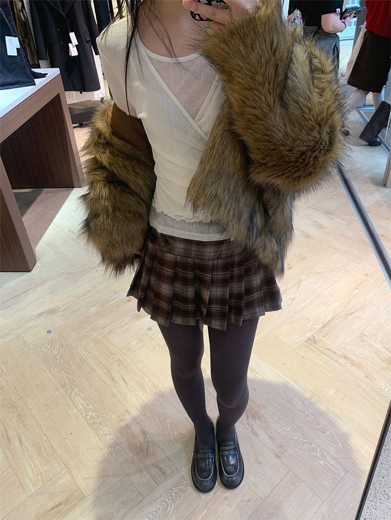 FOX FUR JACKET