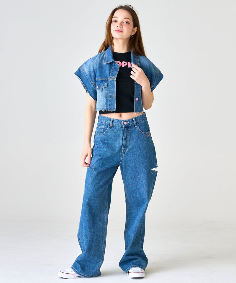 MP BIG LOGO CROP T
