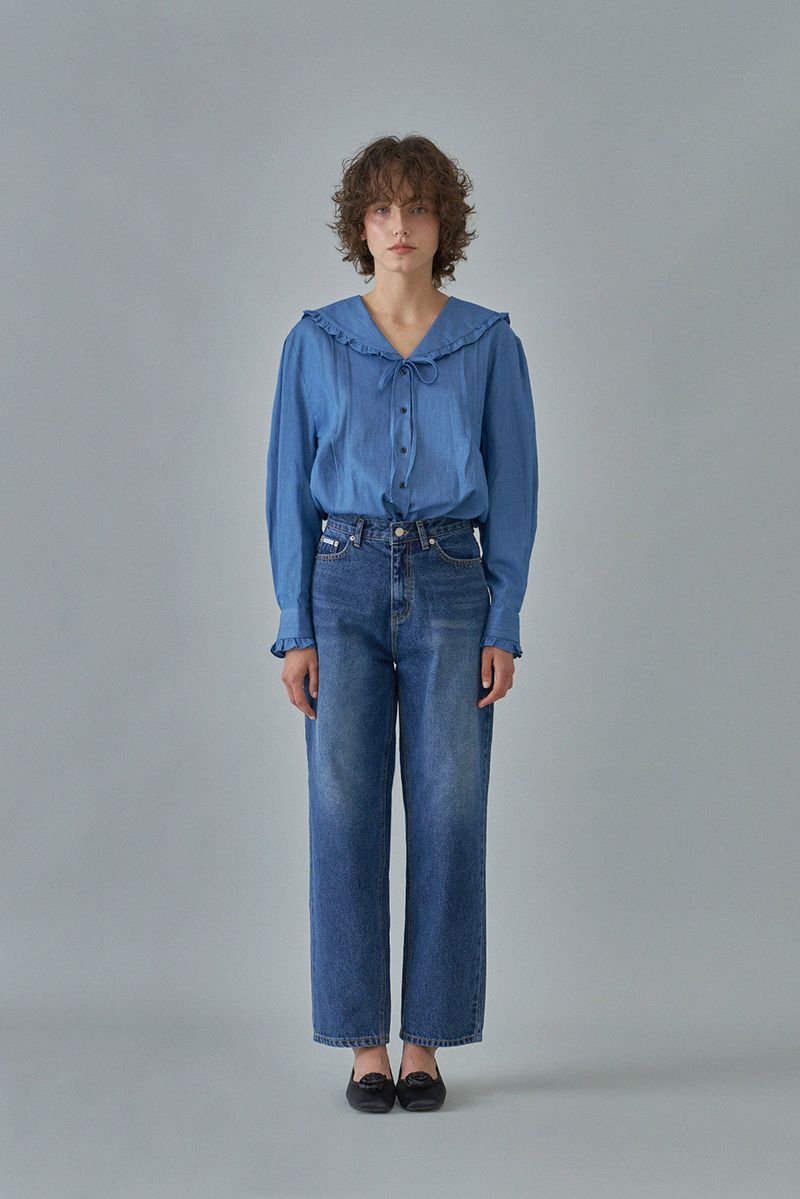 Zoo sailor blouse_denim