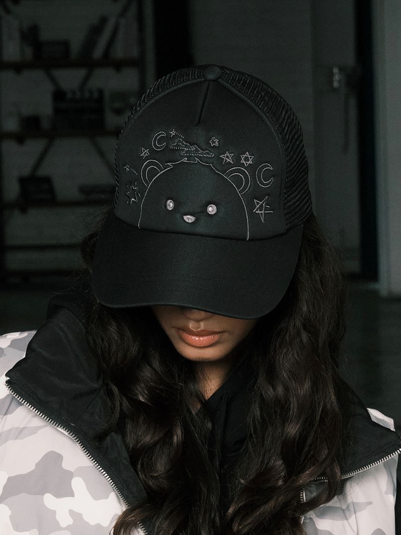 DALGOMM TRUCKER CAP (BLACK)