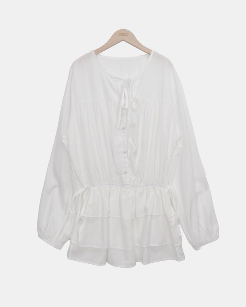 Roent V-Neck Tiered Layered Dress