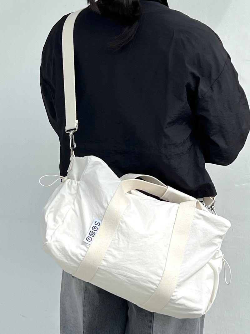 Holiday Mood Bag-ivory