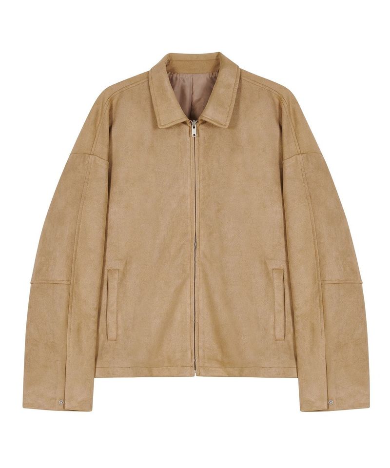 86-IRO097 Cruelty-Free alpha suede jacket