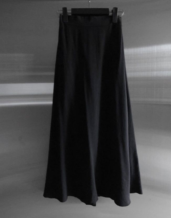 Raven Scarf Blouse Two-Piece Set