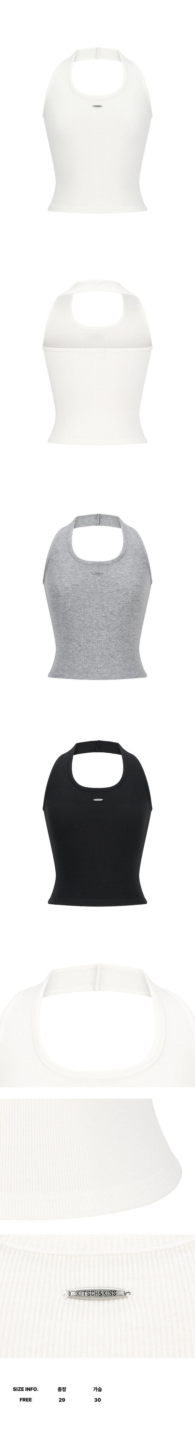 Halter Neck Sleeveless Top (26STP-SLTS02)