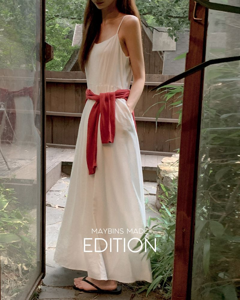 MADE. Rief long dress