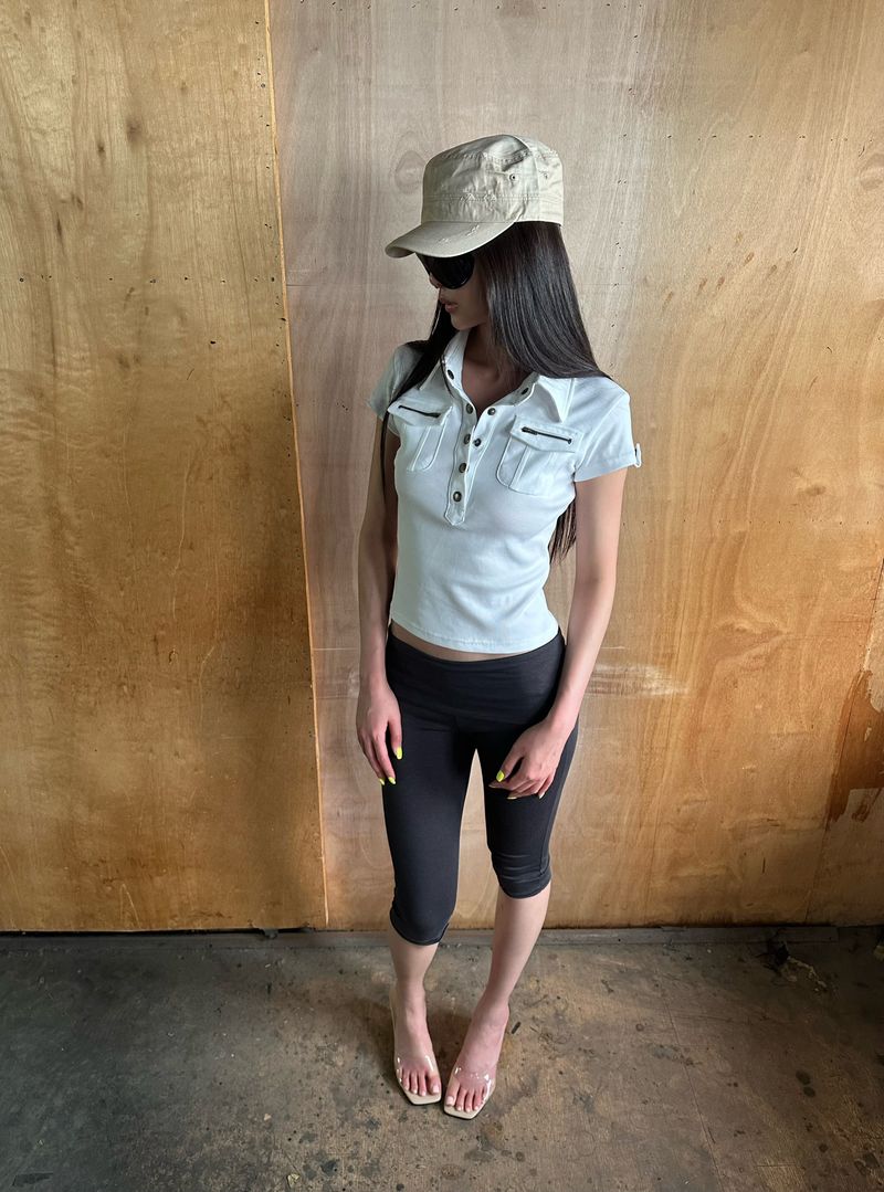 foldover capri leggings