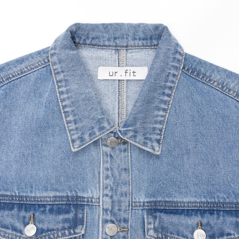LOOSE FIT DENIM VEST code 21013