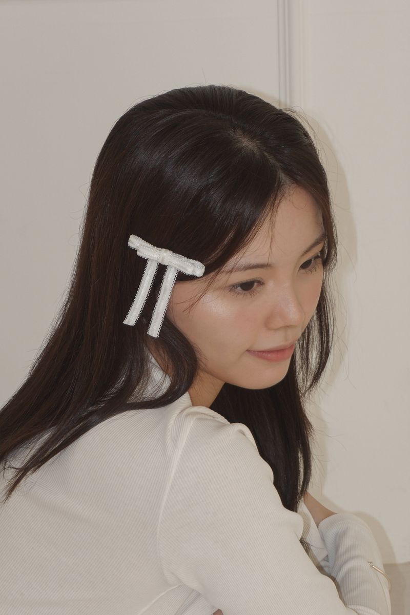 LACE RIBBON HAIRPIN 2PS SET