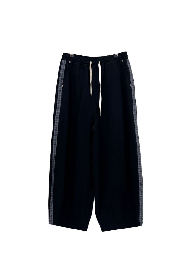 checkered side pants