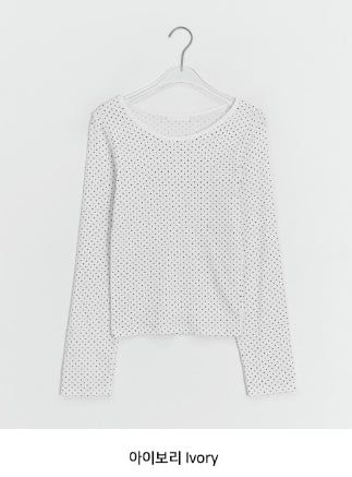 Chiro Layered Dot Long Sleeve Tee