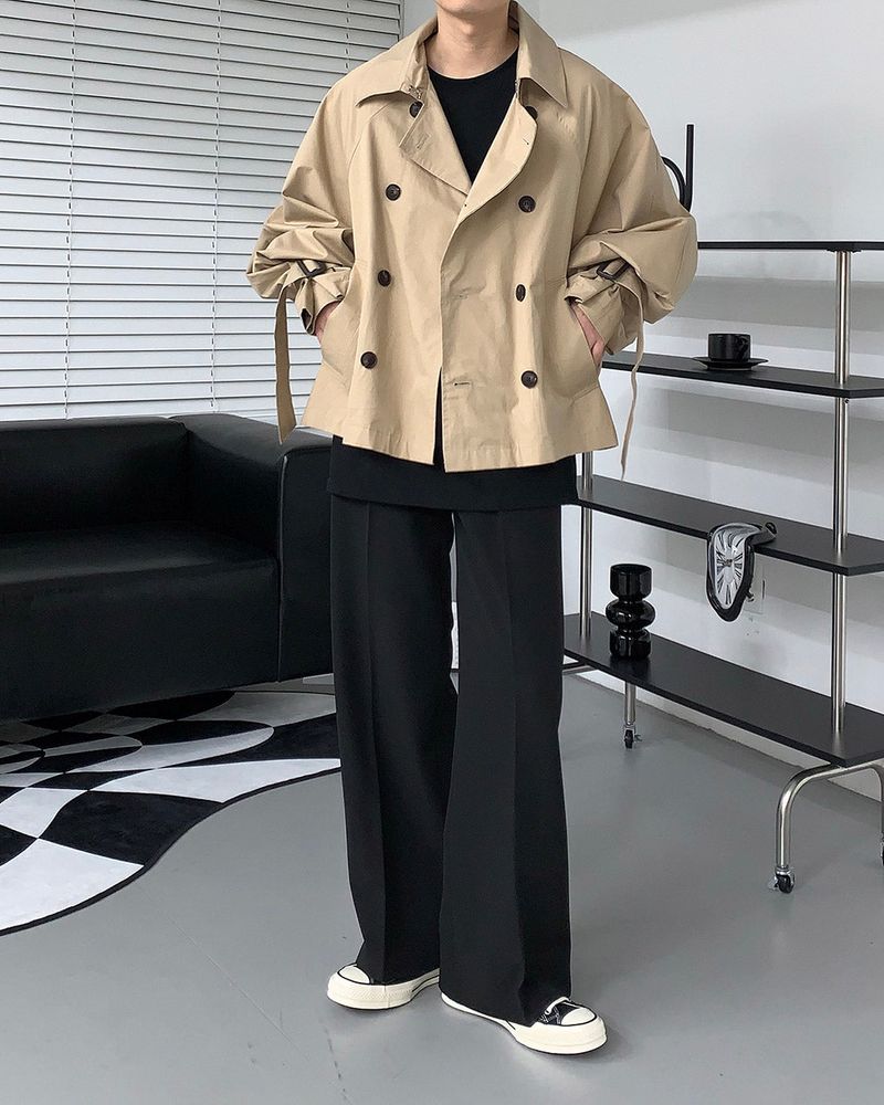GM Balloon Short Trench Jacket (2 colors)