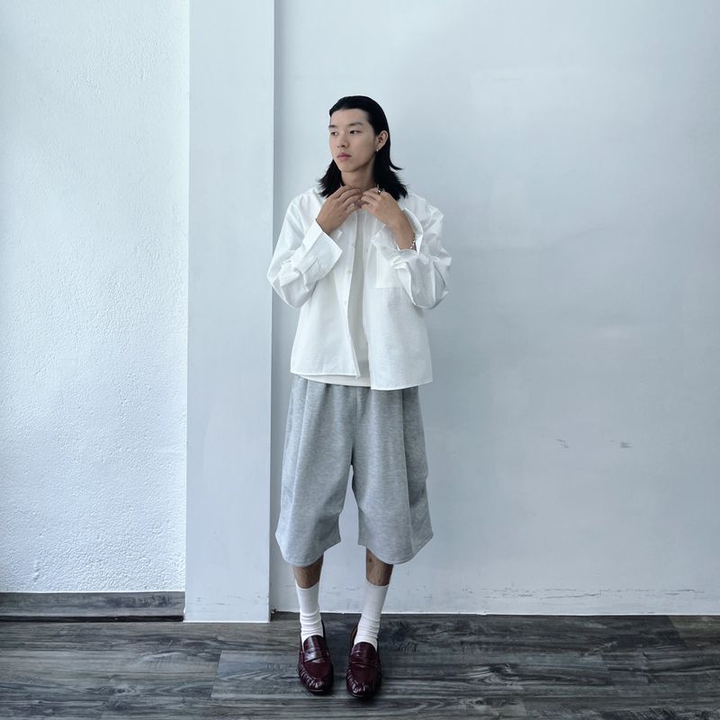 Raised Texture Relaxed Shirt