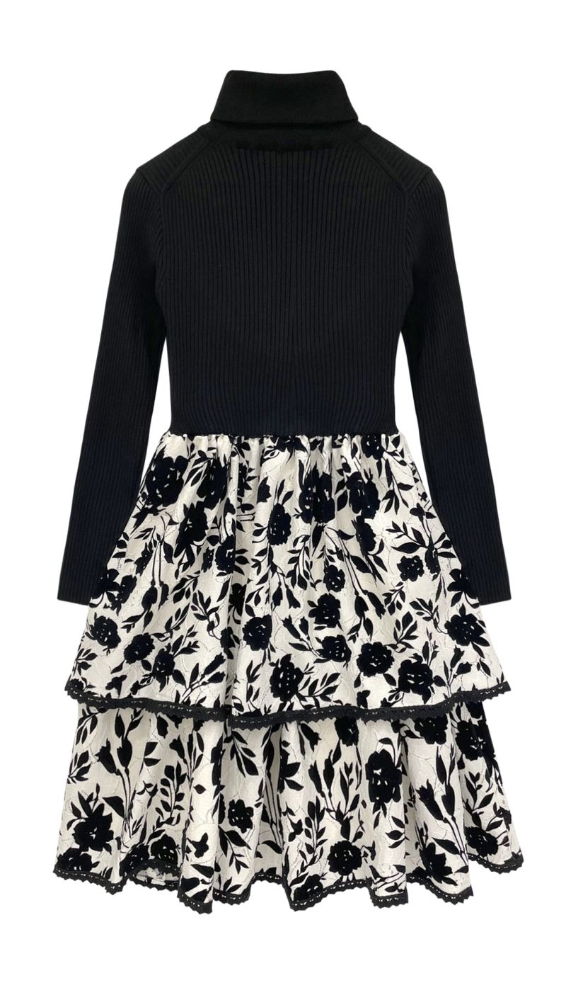 Knit top dress