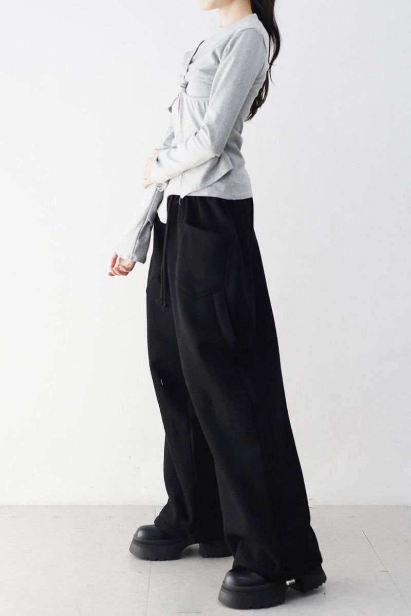 Twisted Slit T-Shirt