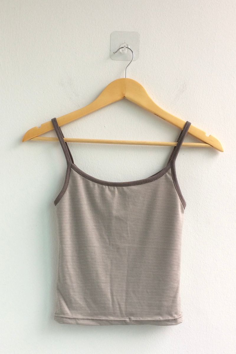 Striped mood layered t