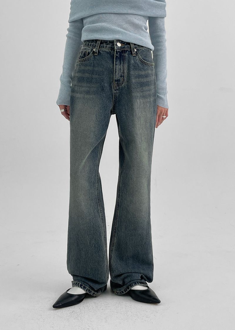 [B-DENIM] NON SPAN BOOTS-CUT 028
