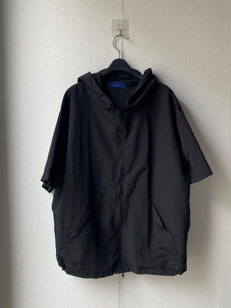 hooded nylon short 3C