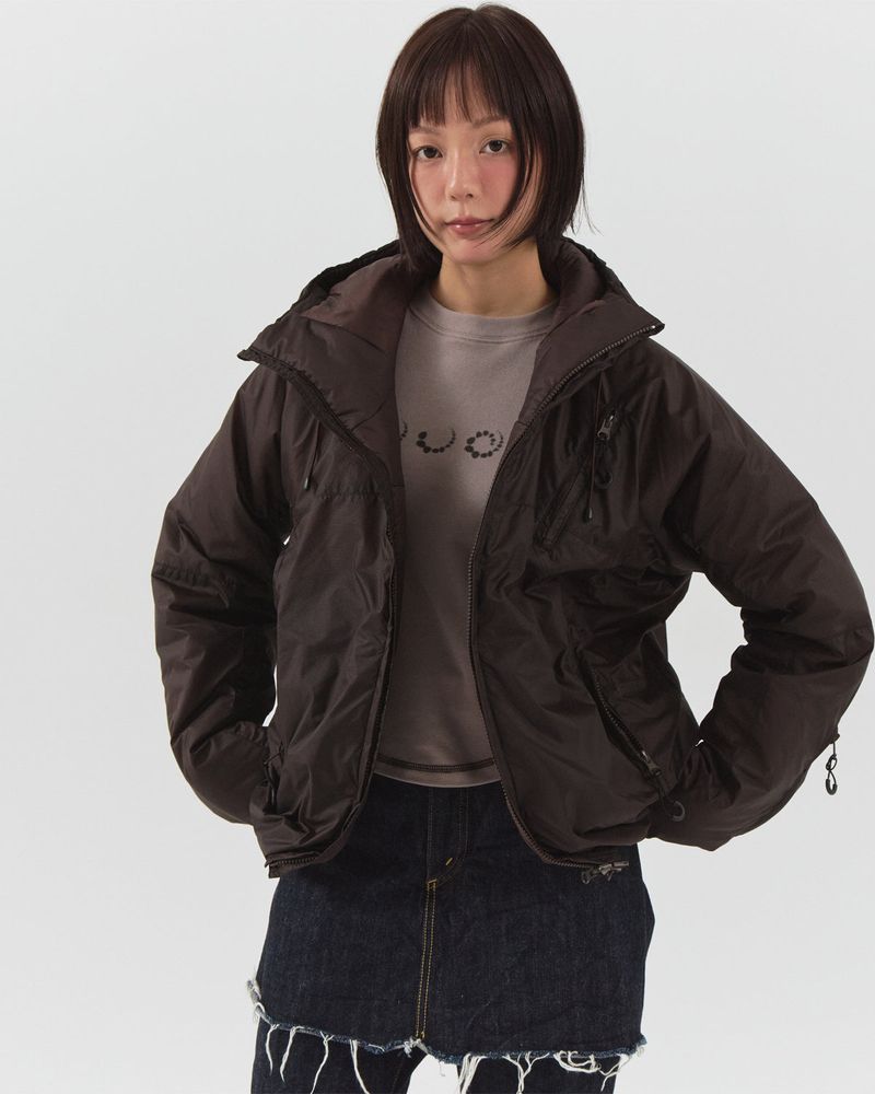 Reversible Thinsulate Padded Jumper (Dark Brown)