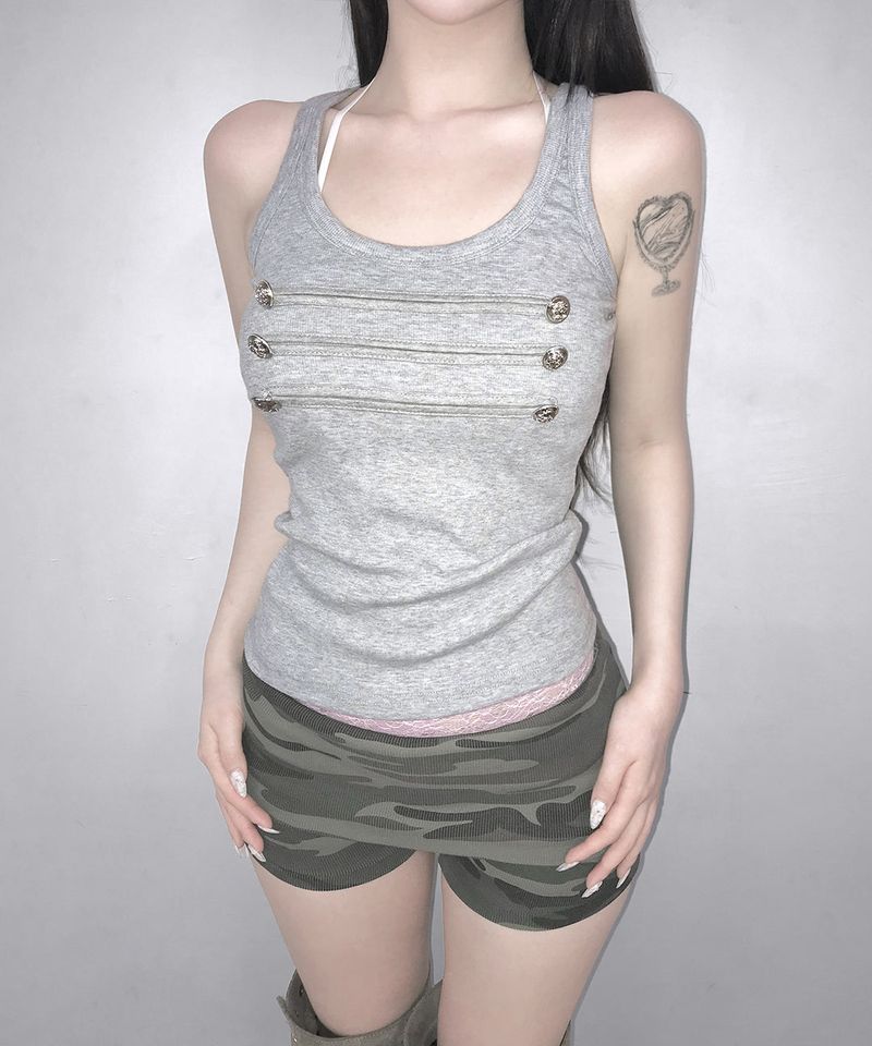 josie button top (3colors)