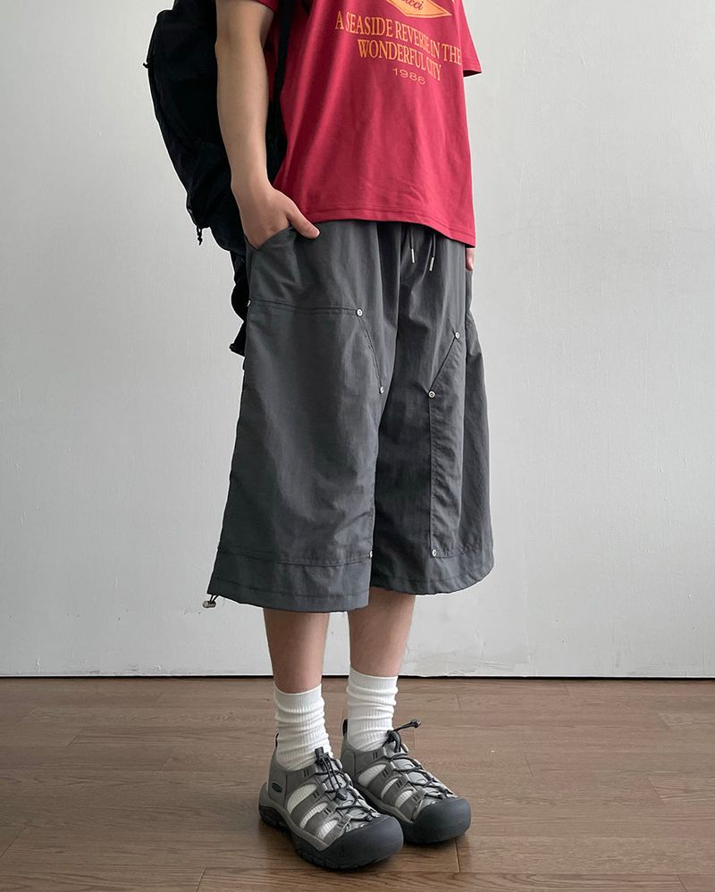 Anchor Nylon Bermuda Pants