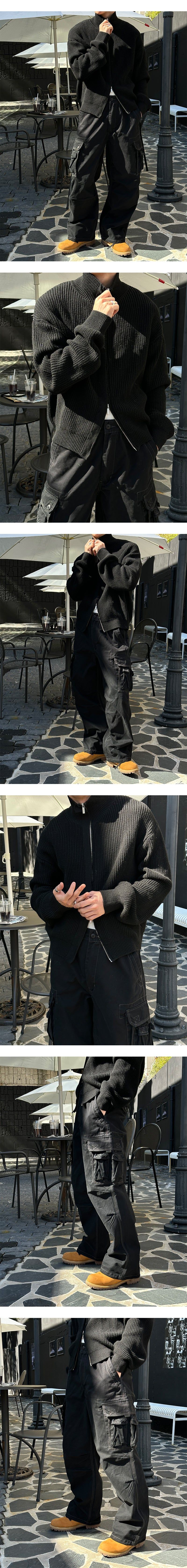  [Unisex] Double cargo stitch pants(3color)