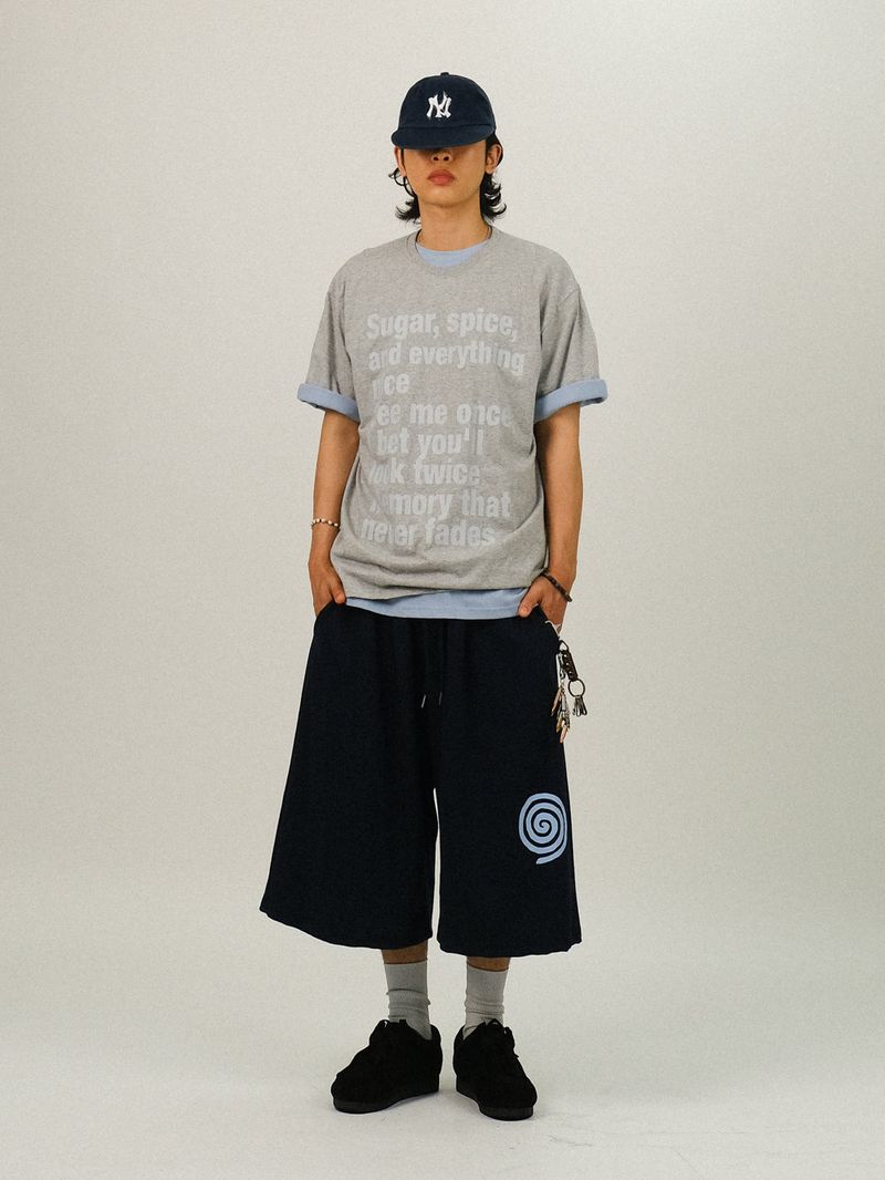 GUN Printing Banding Sweat Pants