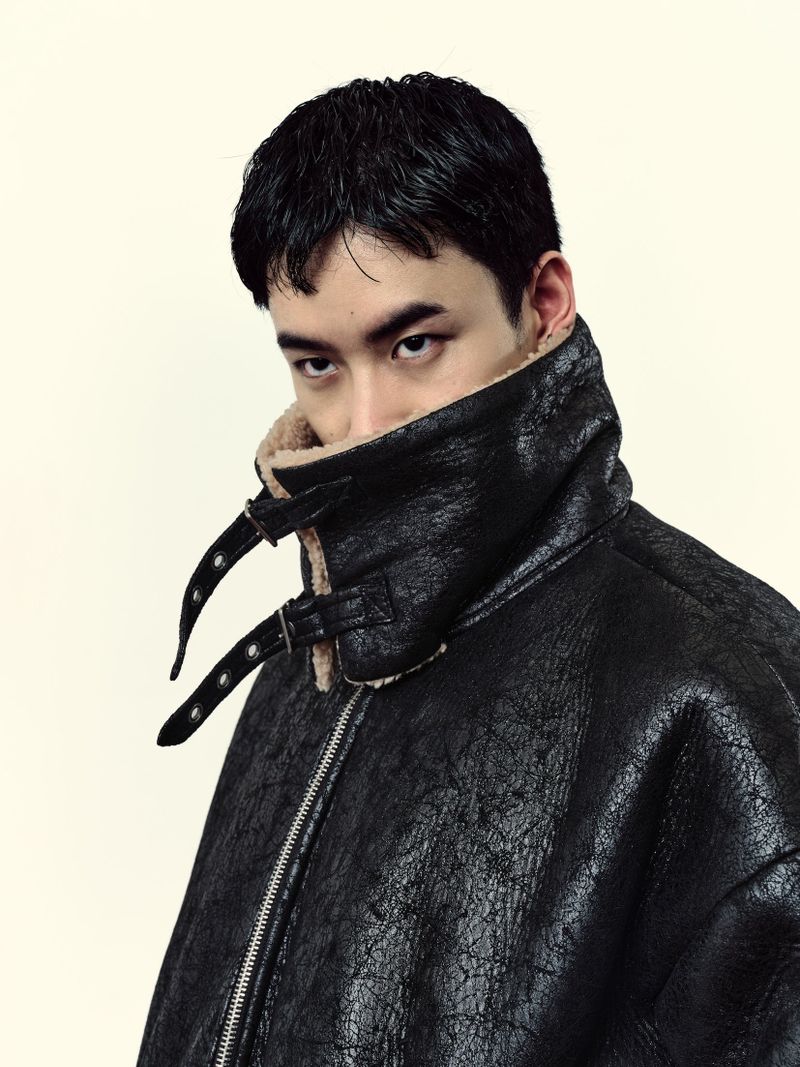 MEN - EDRAS - Faux Shearling Pilot Jacket